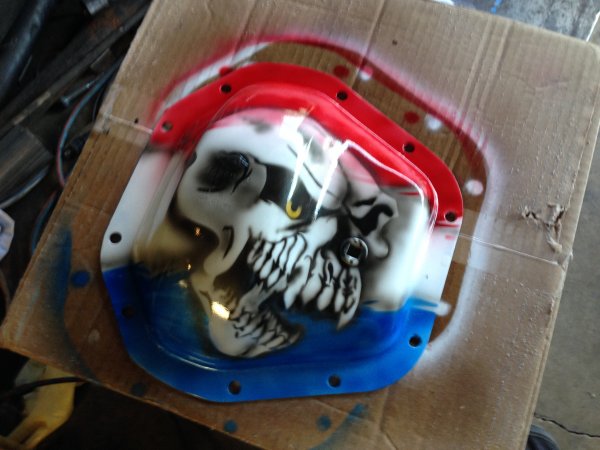 prettiest thing on my truck is the rear diff cover