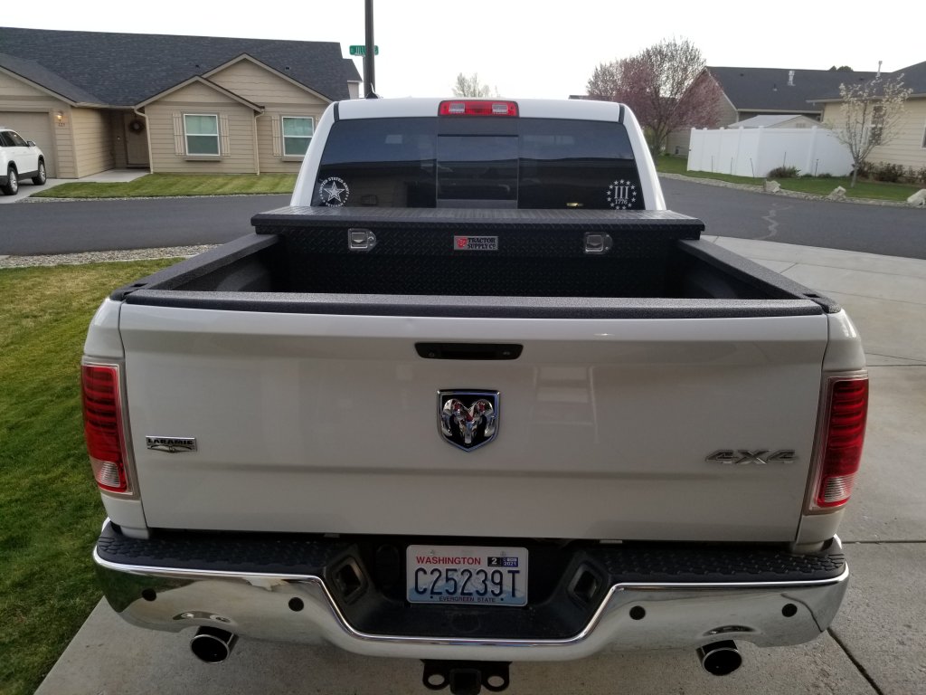 Rail and Tailgate edges also Rhino Lined