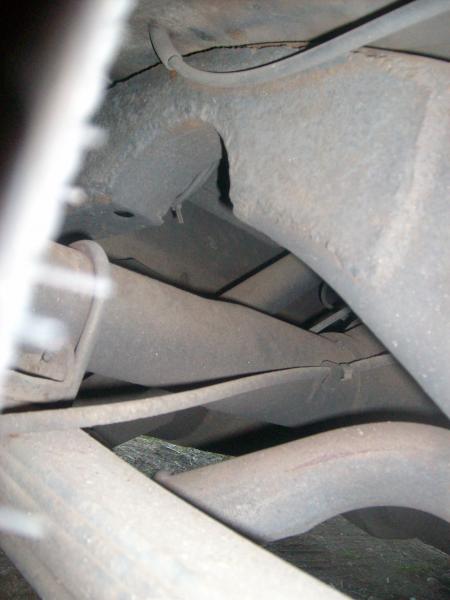 Rear suspinsion axle flip frame c-notched.