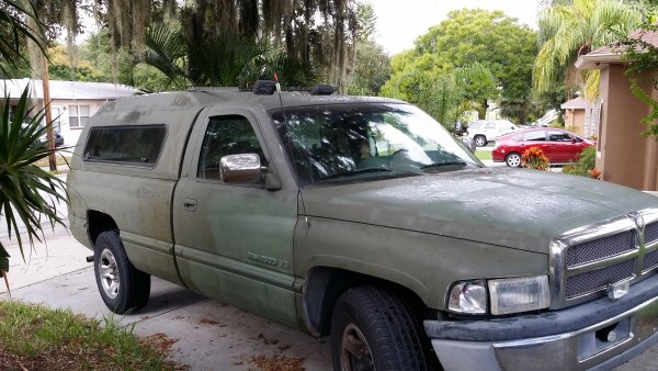 Repainted my rig Military Green