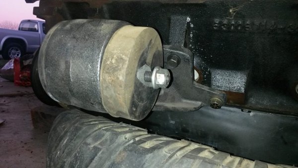 Replaced the shot engine mounts