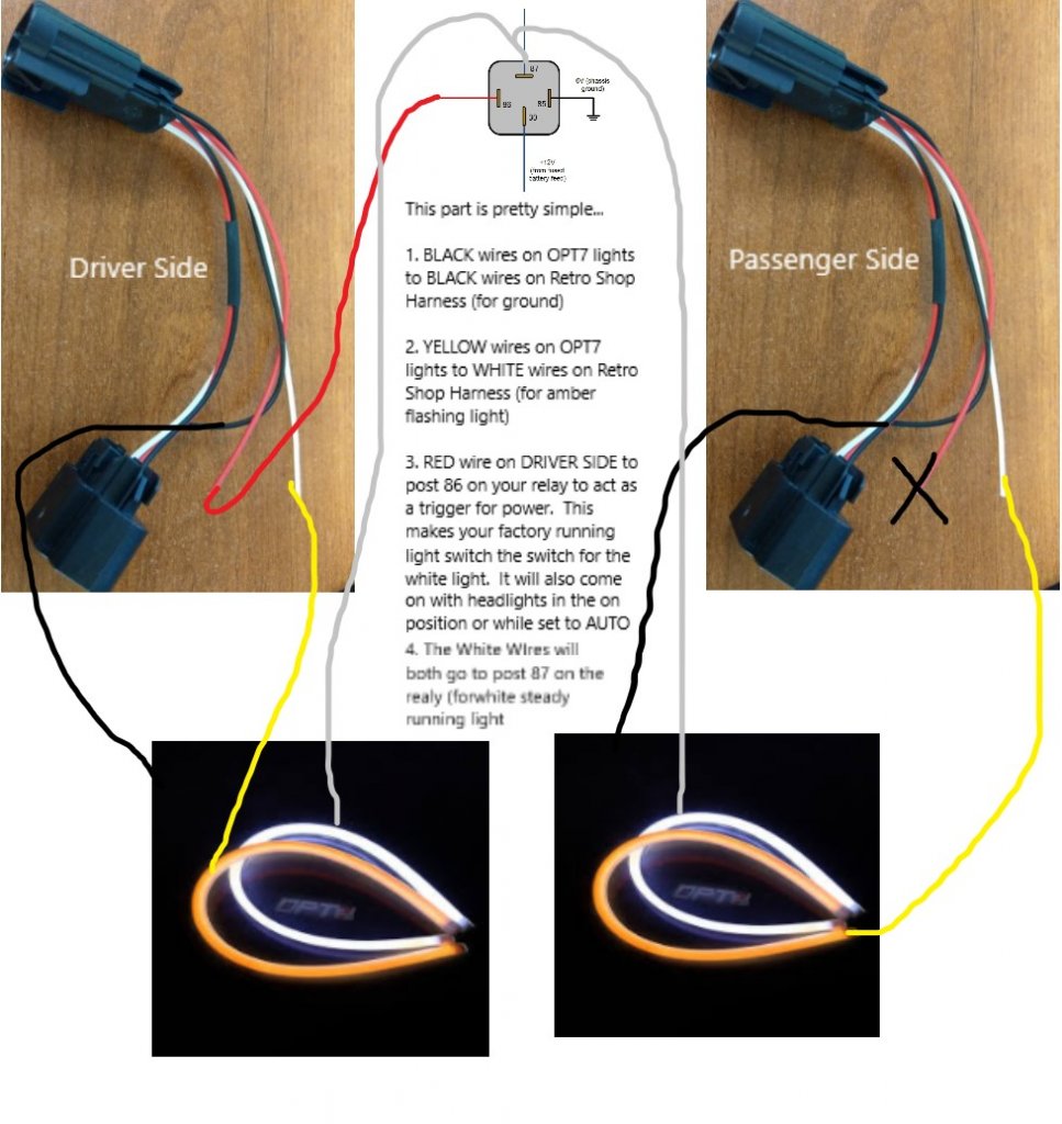 Retro Shop Harness Wiring