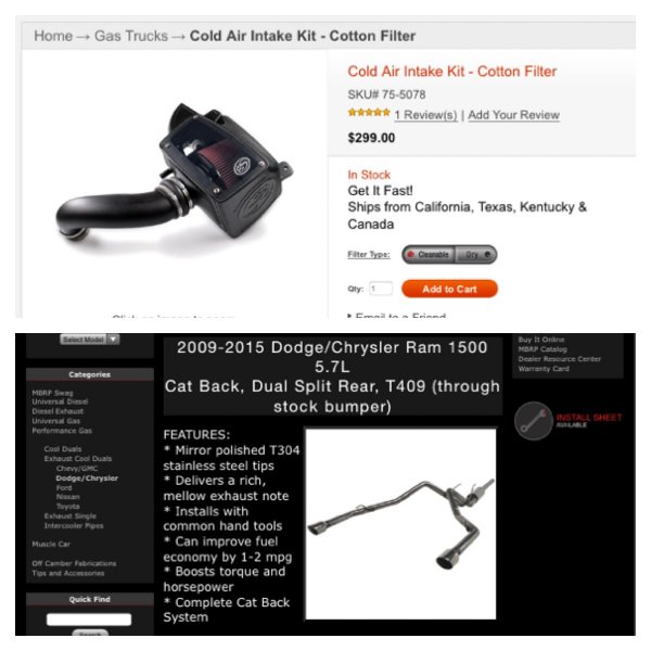 S&B cold air intake installed as well as MBRP cat back dual exhaust