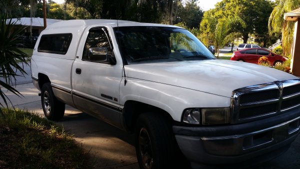 Shot of the original paint job