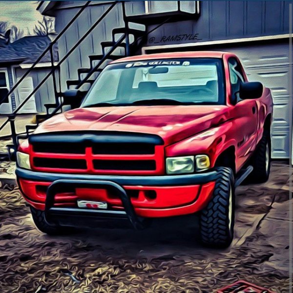 sick picture of the truck back when and had a buddy do an edit for me. Turned out nice.