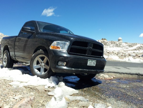Sitting @ 14,206 ft!