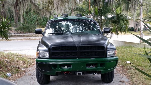 Started to paint my front bumper