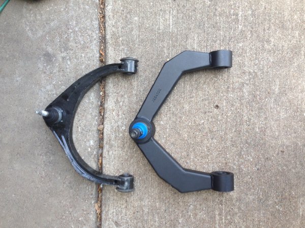 Stock and zone contol arm