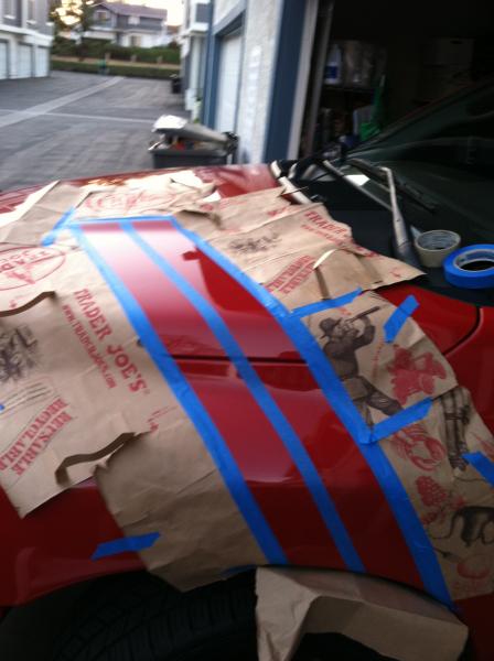 Tape displacing