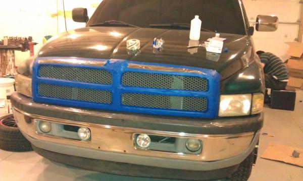 Taping up for paint