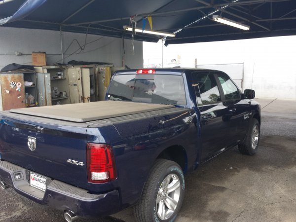The truck actually looked pretty good before detailing.