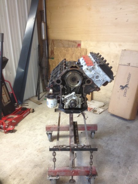 Torn down for cam install