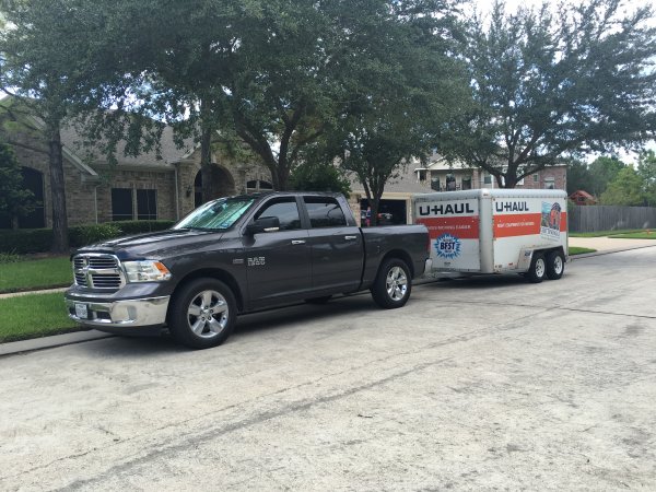 Towing a bigger U-Haul