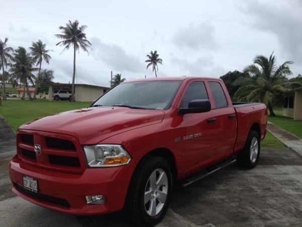 Truck after a wash and wax.
