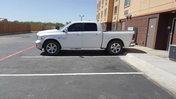 Truck spends a lot of time in hotel parking lots