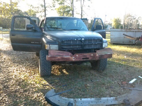 trying some different stuff while building a new bumper