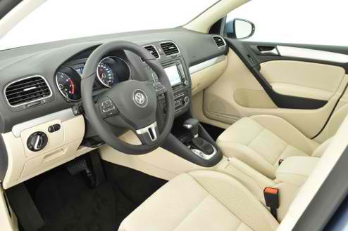 VW Golf VI interior