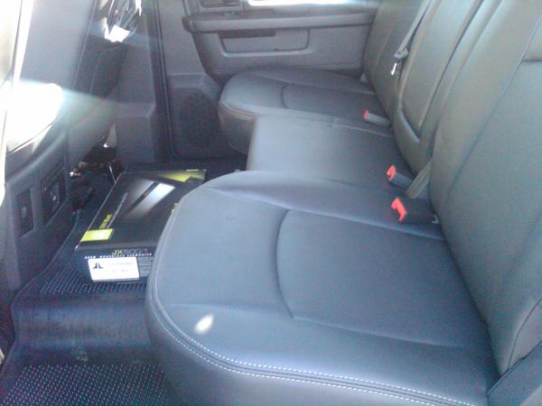 With 2 enclosed JL W 1 10's seat down.